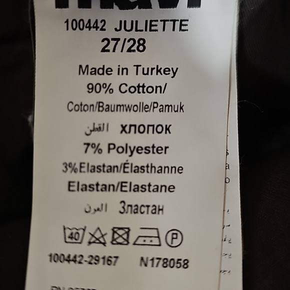 Mavi 'Juliette' Mid-rise Skinny Cargo Pants Size 27/28 NWT - Picture 15 of 15